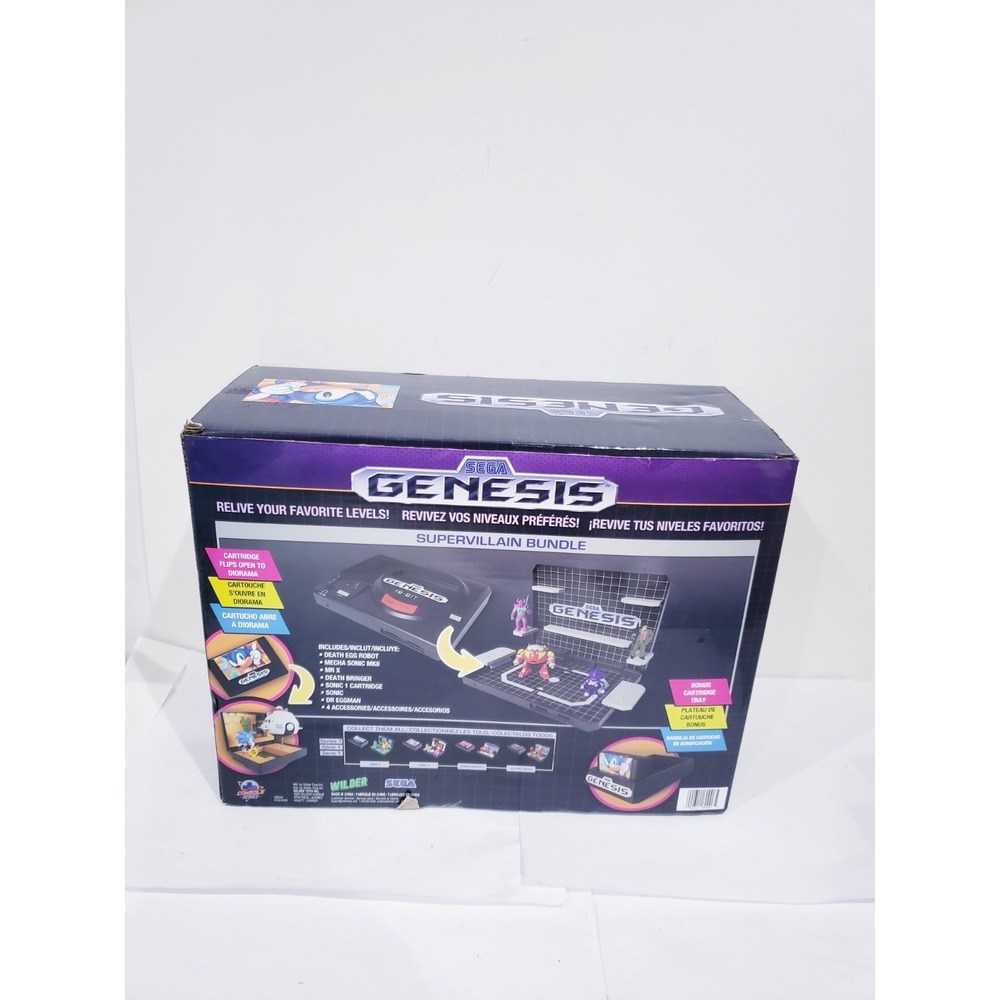Sega Genesis Display Console - Supervillain Boss Bundle + Sonic 1 Diorama - Picture 4 of 4